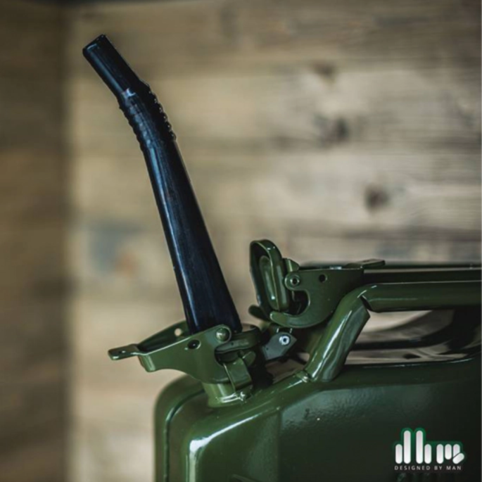 Schenktuit Stalen Jerrycan