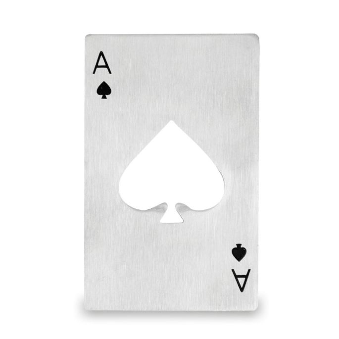 Schoppen Aas Flesopener