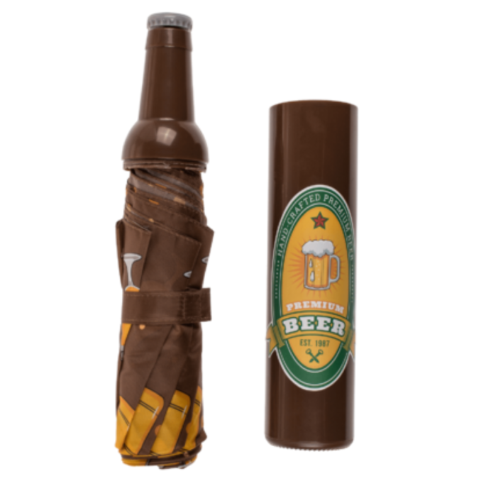 Pocket paraplu Bier Fles