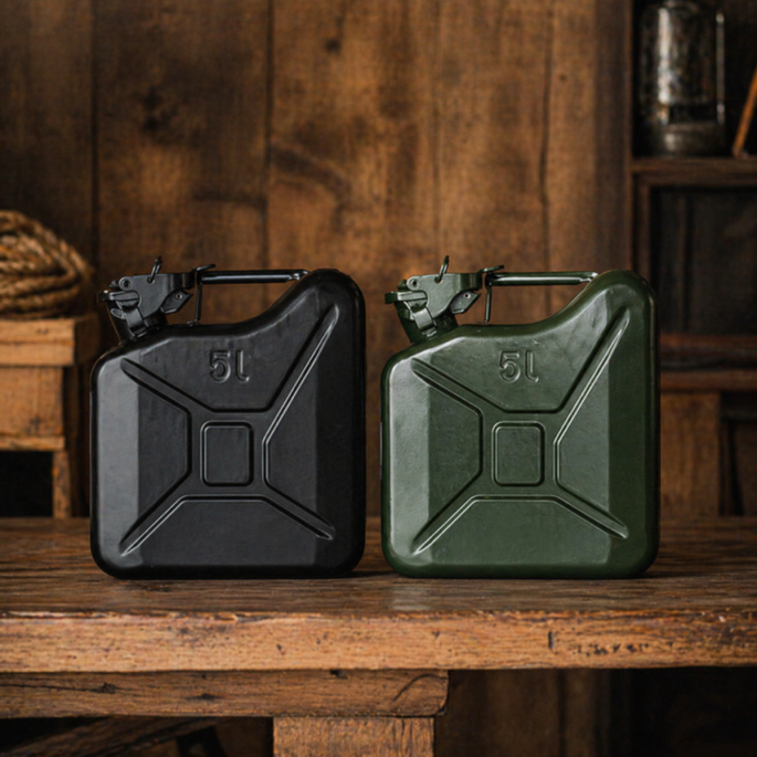 Stalen jerrycans 5L