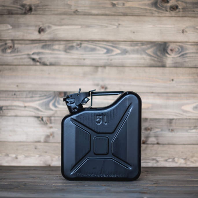 Stalen jerrycans 5L