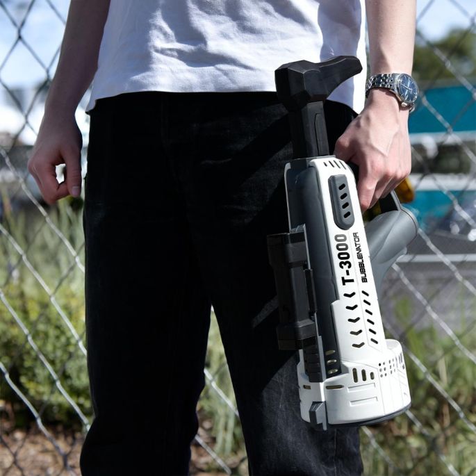 BubbleNator T-3000 Bubbelmachine – 57 bellen – Lichtshow – Oplaadbaar