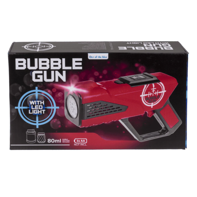 Bubble Gun met LED Blauw