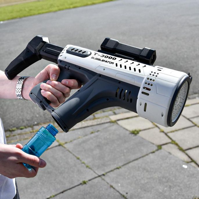 BubbleNator T-3000 Bubbelmachine – 57 bellen – Lichtshow – Oplaadbaar