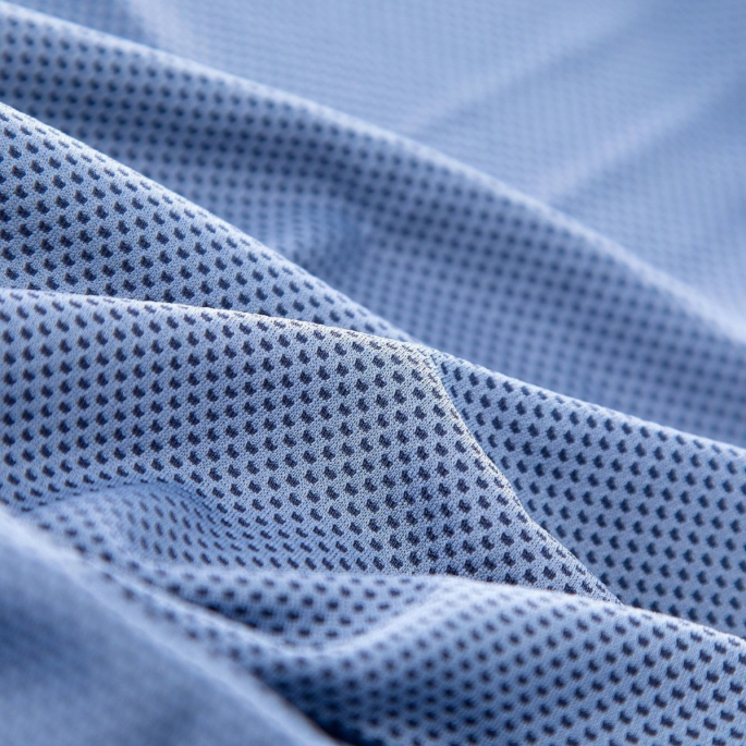 Koelhanddoek Grijs/Donker Blauw