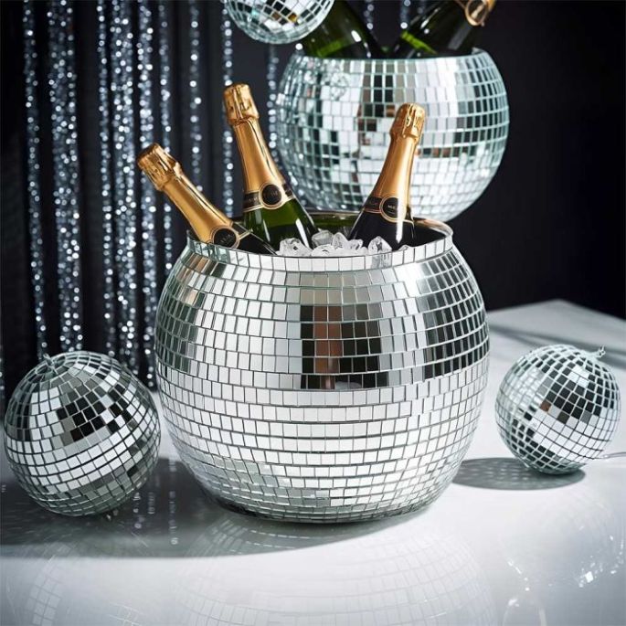 Ice bucket zilver of goud