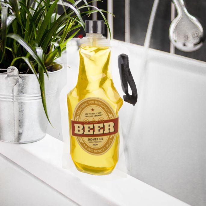 Douchegel Bier ca. 300 ml in PET-zak