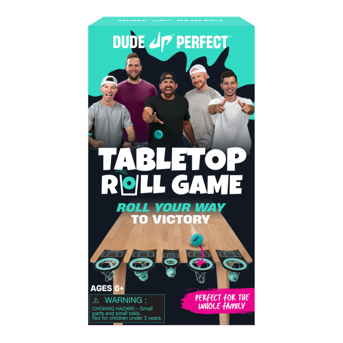 Dude Perfect - Tabletop Roll Game
