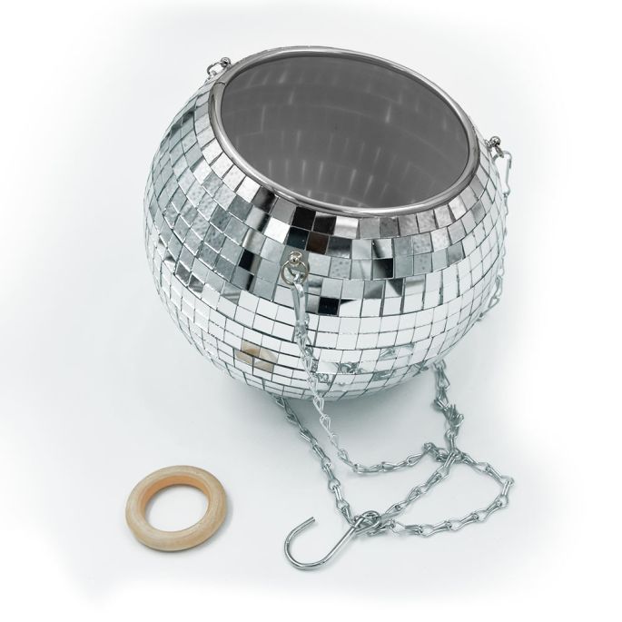 Disco plantenbak 13x18x20cm – Funky Disco Planter – Ophangbaar & Staand