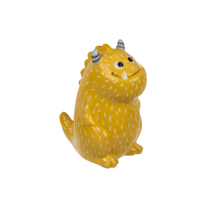 Gele Monster Spaarpot van Keramiek