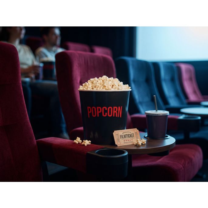 Pop Corn Bowl Black