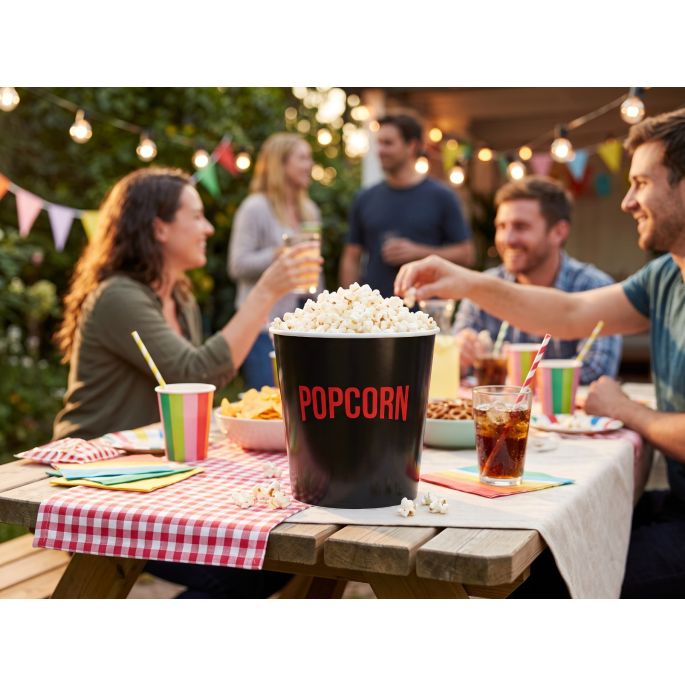 Pop Corn Bowl Black
