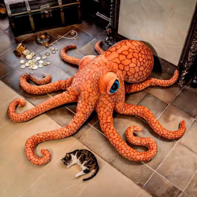Octopus Knuffel 150cm