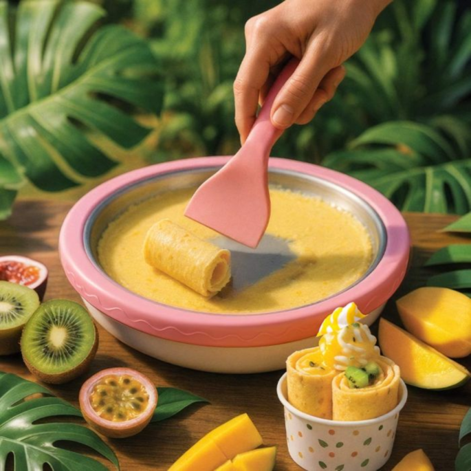 Rolled Ice Cream Grill