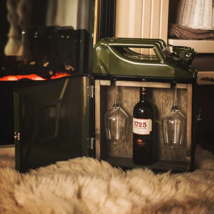 Jerrycan wijnbar 'Groen'