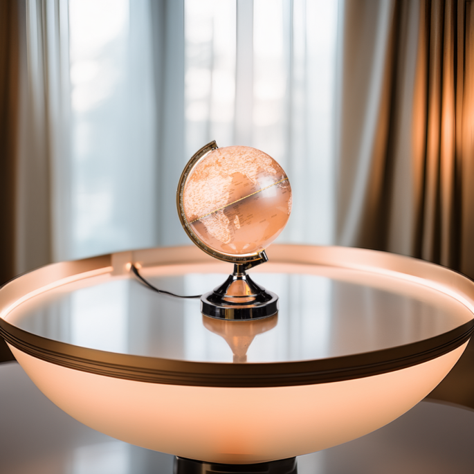 Wereldbol Lamp