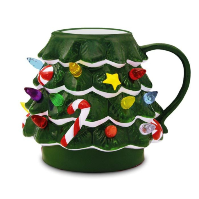 LED Kerstboom Mok – 200ml – Met Verlichting – Uniek Kerstcadeau