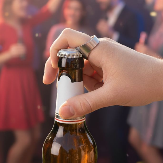 ring met bieropener