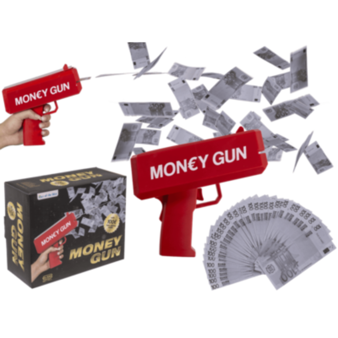 Money Gun - Rood