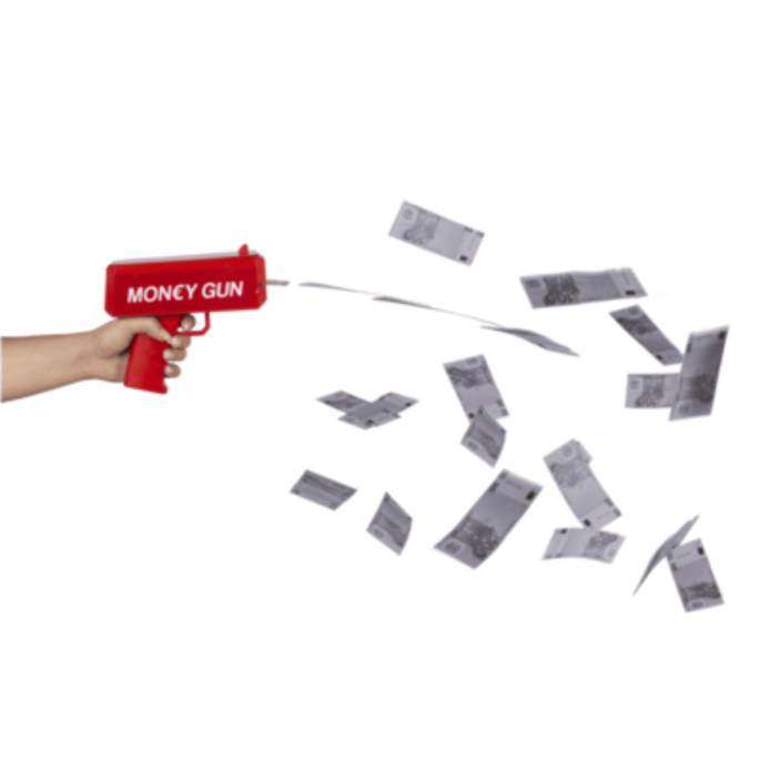 Money Gun - Rood