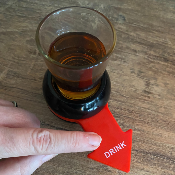Draai De Pijl, Drinkspel