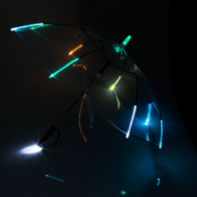 Paraplu met LED verlichting