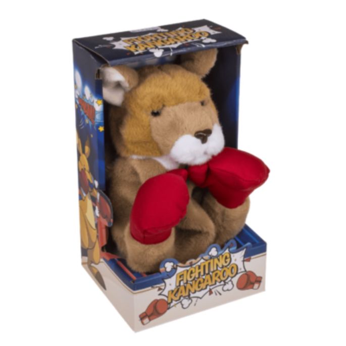 Plush Fighting Kangaroo verpakking