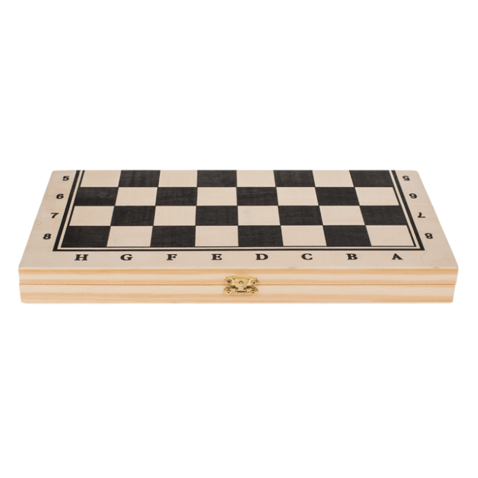 Schaakbord van hout
