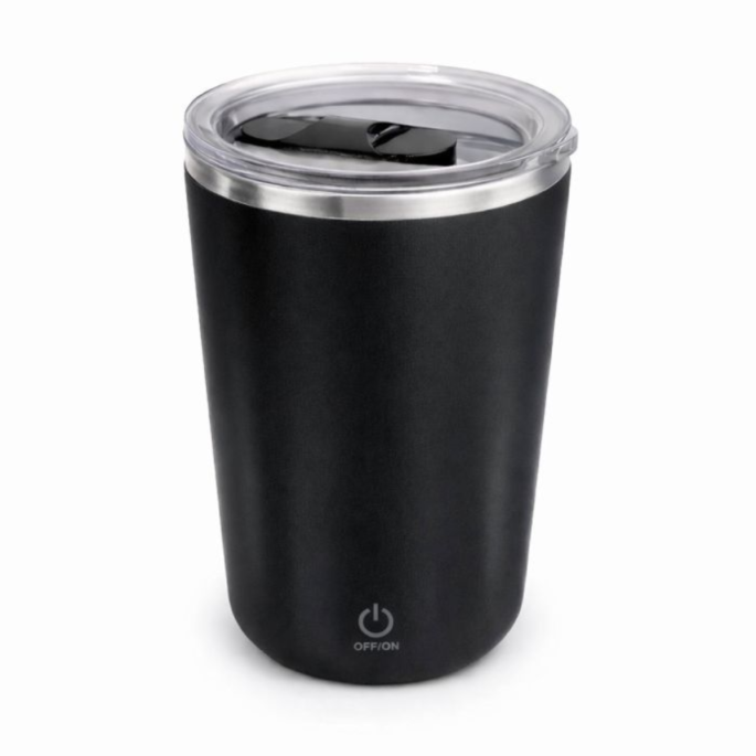 Self Stirring Mug Deluxe - Zwart of Wit