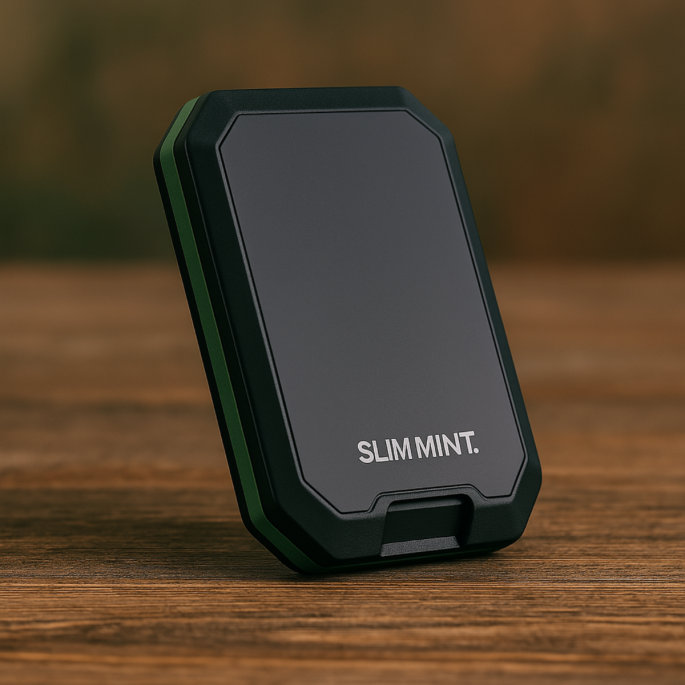 Slim Mint Wallet Pasjeshouder