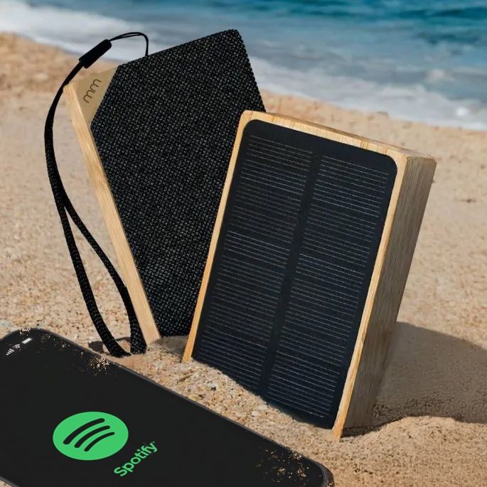 Solar Bamboo Speaker