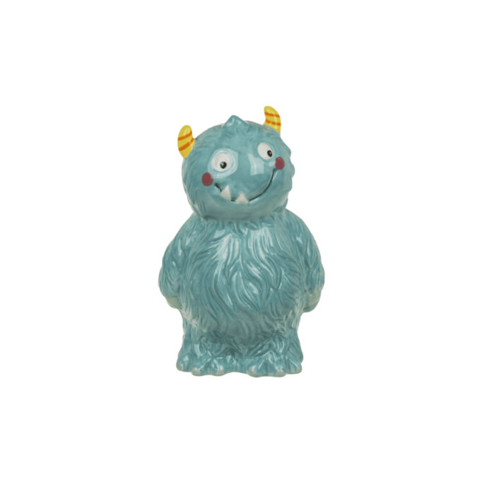 Spaarpot Blauw Monster met Horens