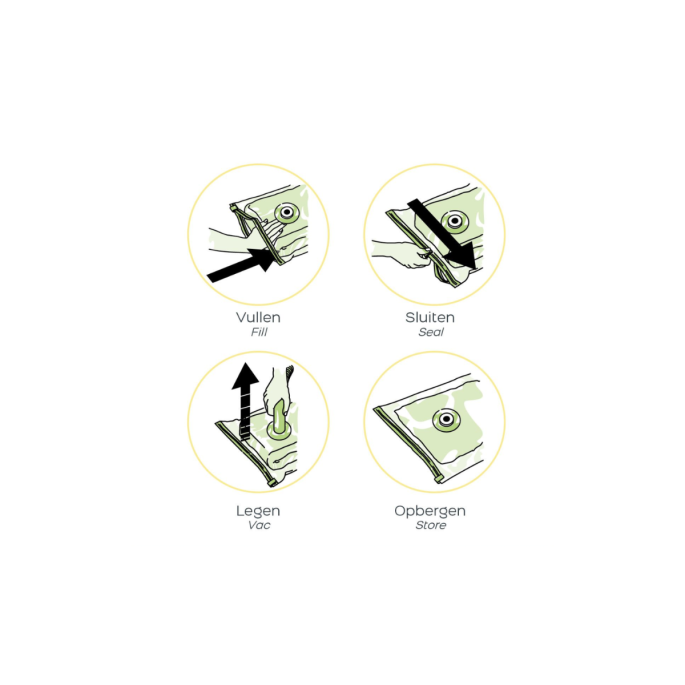 Vacuümzakken Opbergzakken