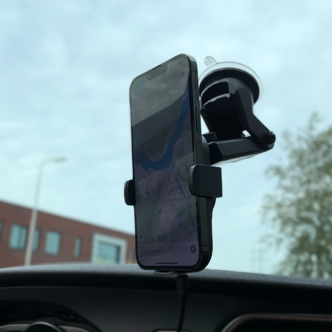 Telefoonhouder Auto met Draadloze oplader