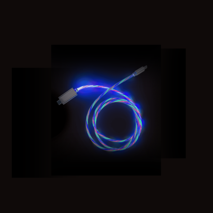 USB-C to USB-C fast charging and data cable