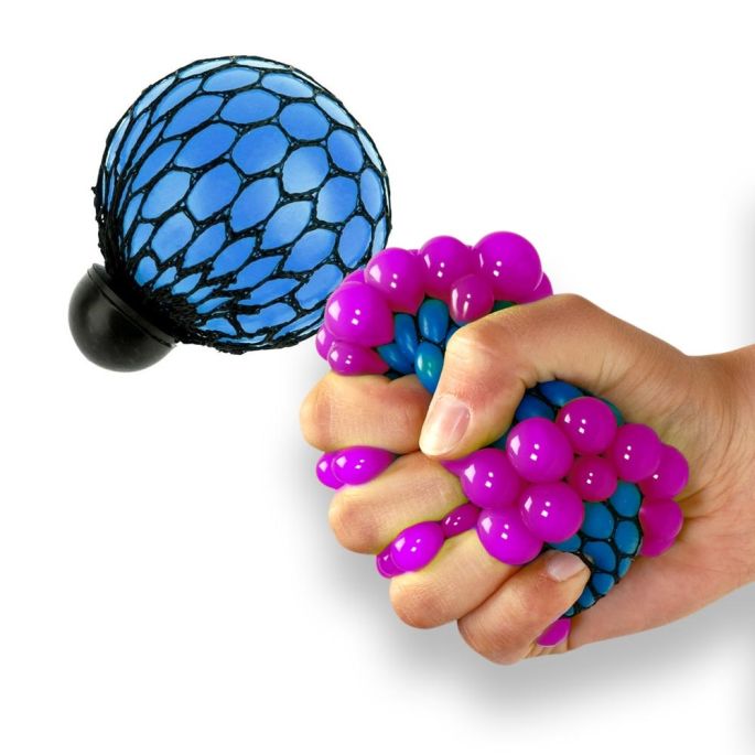 Stressbal Virus (blauw)
