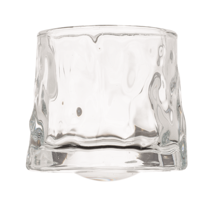 Whiskey glazen 'on the rocks'
