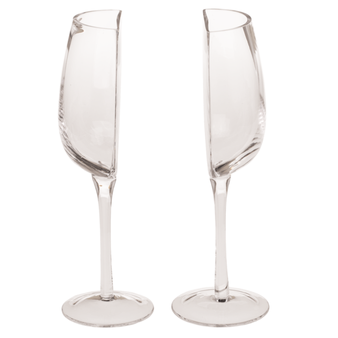 Half wijnglas