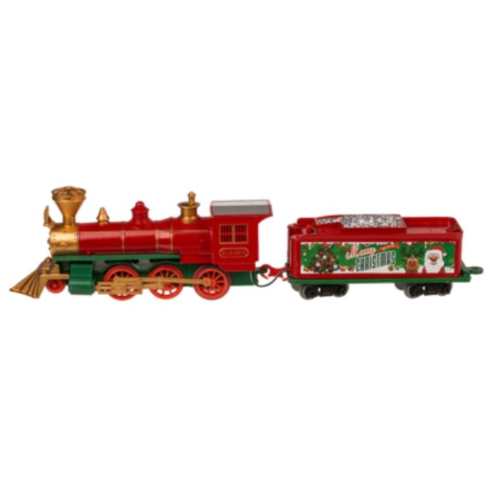 Xmas-train with wagon