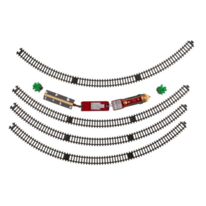 Xmas-train, Incl. rail circuit and trees