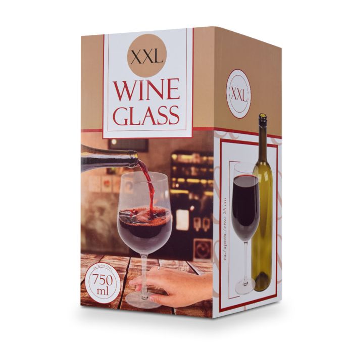 Groot Wijnglas 750 ML - MegaGadgets 