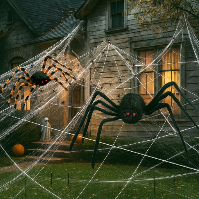 XXL Spin decoratie Halloween