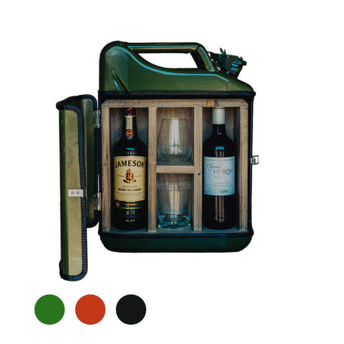 Jerrycan His and hers bar