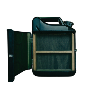 Jerrycan Kast Basic Plus - Groen - Multifunctioneel Opbergmeubel - Vintage Design - Stijlvol en Praktisch cadeau