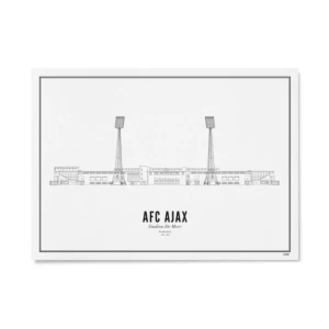 Stadion De Meer Poster – AFC Ajax Wanddecoratie