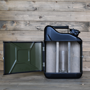 Jerrycan bacardi giftset 'Zwart'