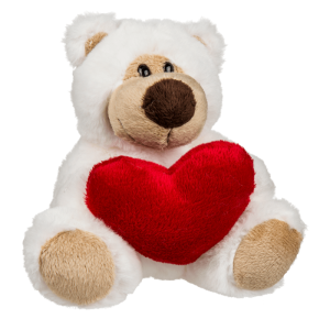 Knuffelbeer met hartje, big love