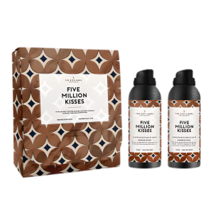 Travelset "Five Million Kisses" – Scheerschuim & Doucheschuim