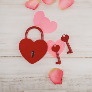Hartvormig hangslot - Vergrendel je liefde voor elkaar