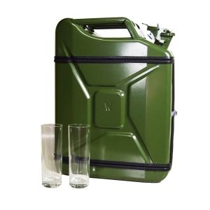 Jerrycan bar groen - Draagbare Drankkast